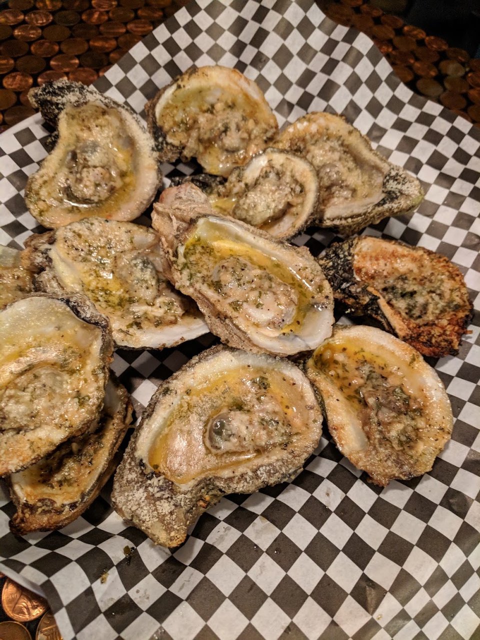 Charbroiled Oysters